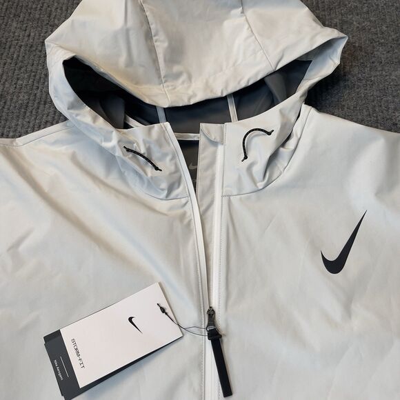 Nike Storm-FIT Aerogami Jacket Mens XL Hooded Running Windbreaker FZ9039-121 NEW - Picture 4 of 14